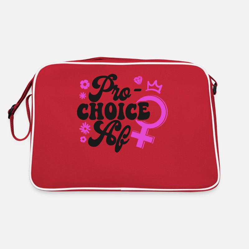 Feminist Pro-Choice Af Retro Tasche