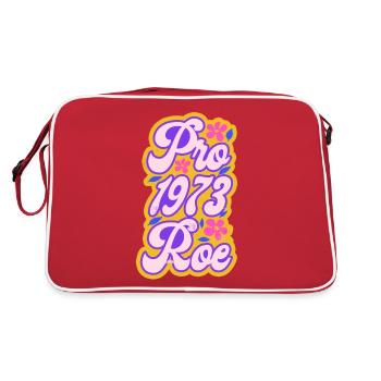 Feminist Pro 1973 Roe - Retro Bag - red/white - Back