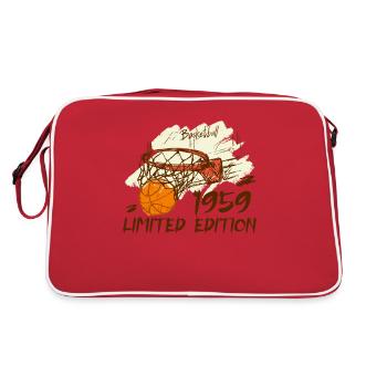 1959 Édition Limitée Basket-ball Anniversaire 1959 - Sac Retro - rouge/blanc - Dos