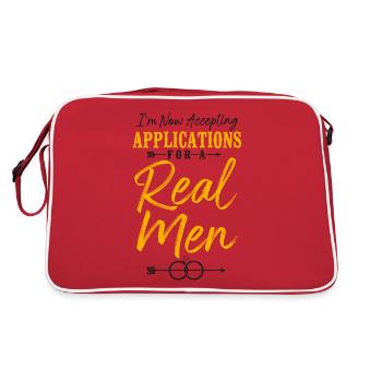 Happy Divorce Party I'm Now - Retro Tasche - Rot/Weiß - Hinten