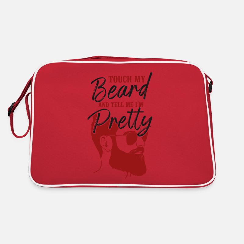 Beard Lover Bearded Man Ginger Retro Tasche