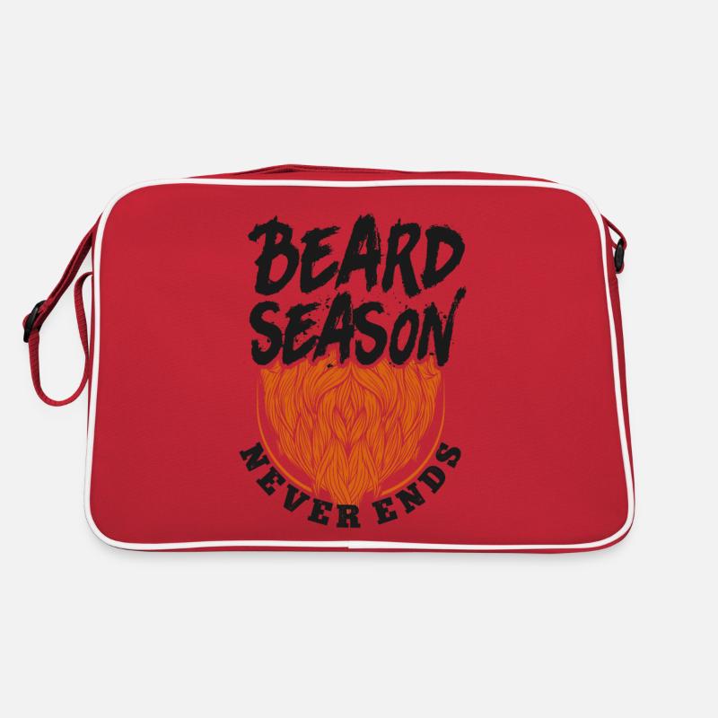 Beard Lover Bearded Man Ginger Retro Tasche
