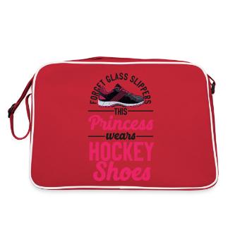 Field Hockey Forget Glass Slippers - Retro Bag - red/white - Back