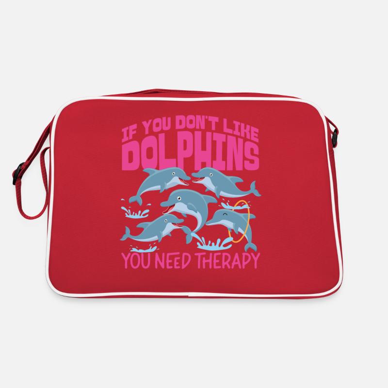 Dauphin si vous n’aimez pas les dauphins Sac Retro