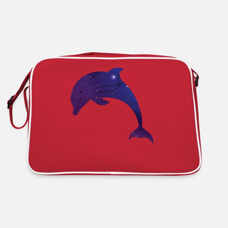 Galaxie de l’espace Dolphin Sac Retro