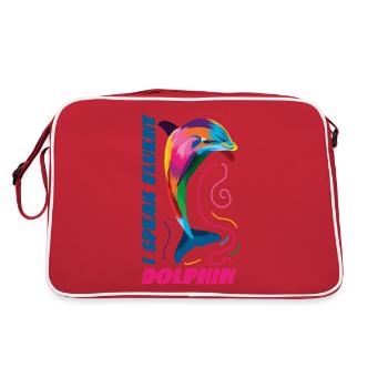 Dauphin Je parle couramment Dauphin - Sac Retro - rouge/blanc - Dos