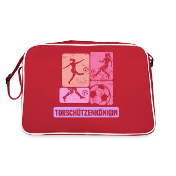 Women's Soccer, Women's Soccer, Women's Soccer - Retro Bag - red/white - Back