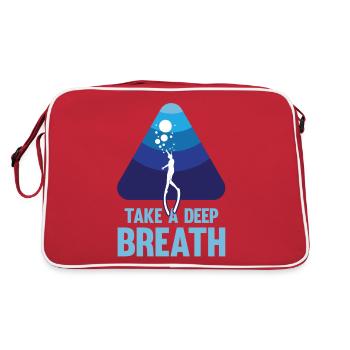 Plongée, Apnée Plongée, Apnée No Limit Apnée Apnée - Sac Retro - rouge/blanc - Dos
