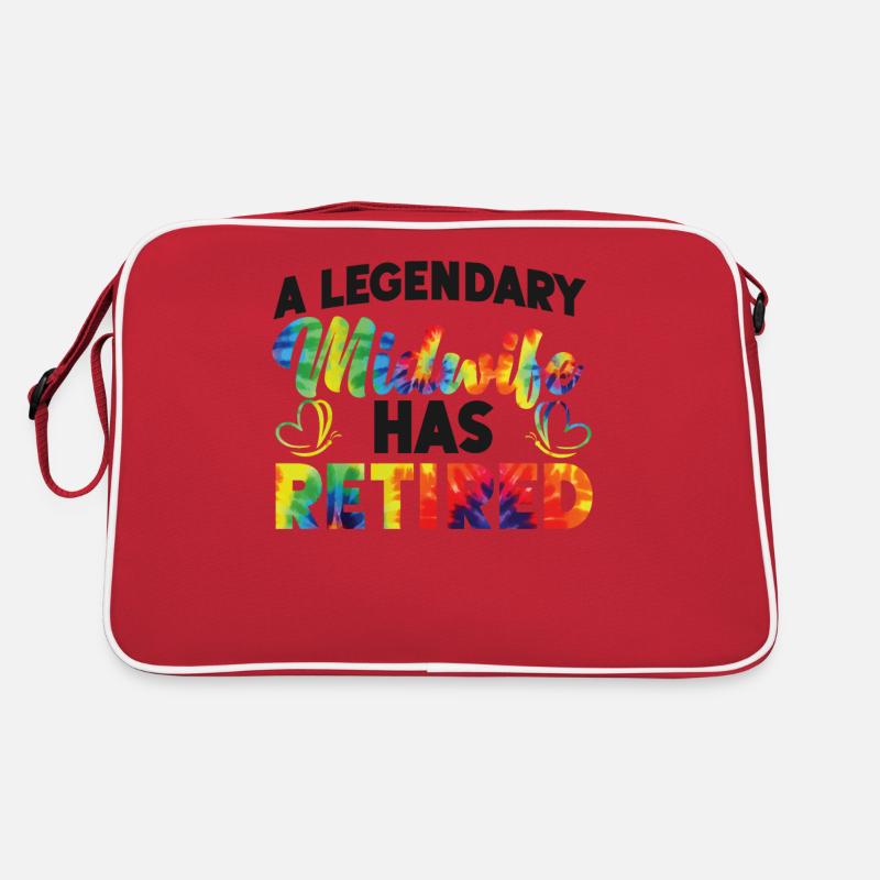 Nurse Midwife Birth Worker A Retro Bag