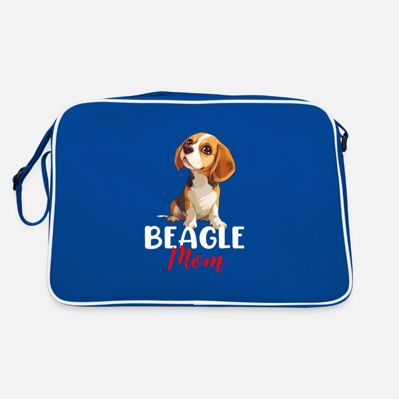 beagle maman beagle Sac Retro