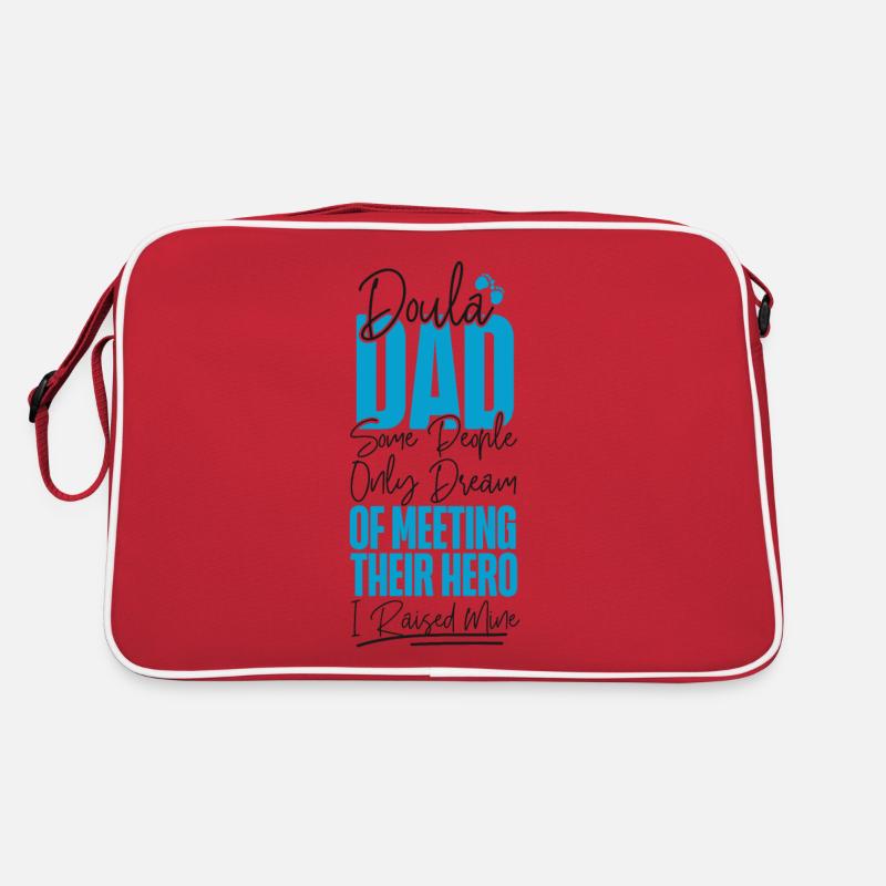 Doula Birth Worker Dad Doula Dad Retro Bag