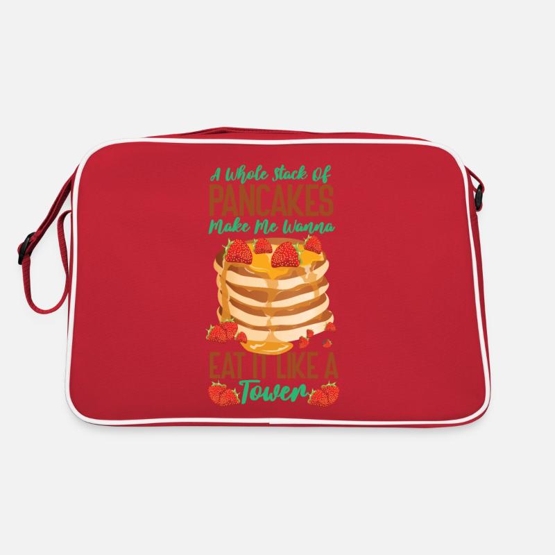 Pancake Lover Kids A Whole Stack Retro Tasche