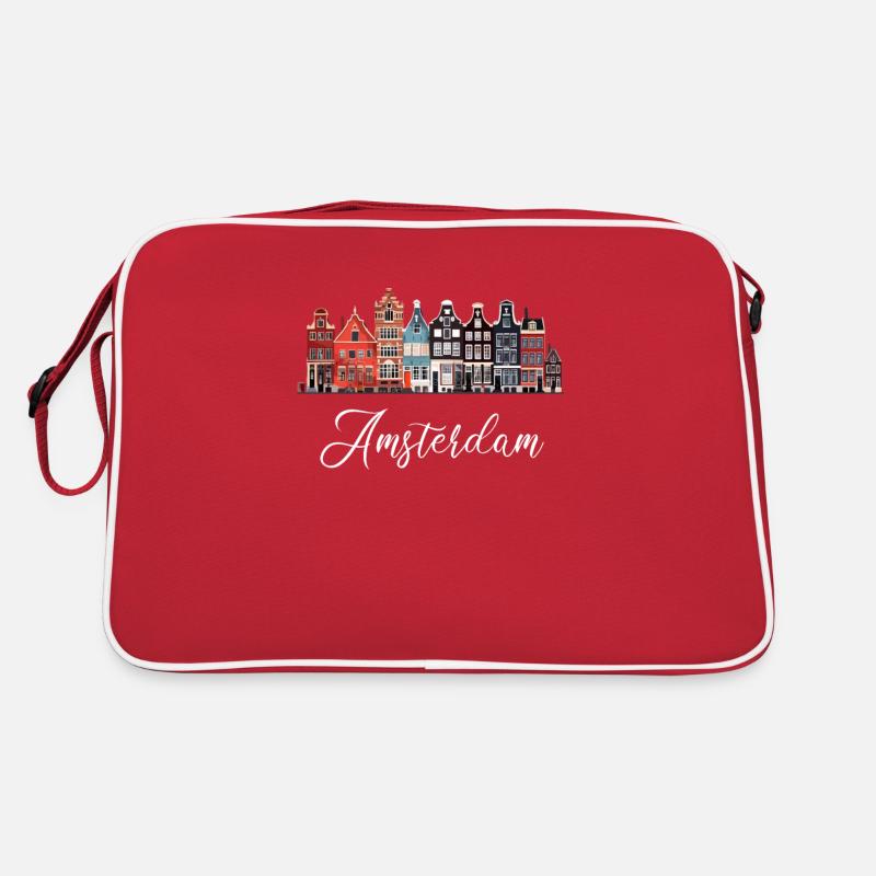 Amsterdam Netherlands Dutch Retro Tasche