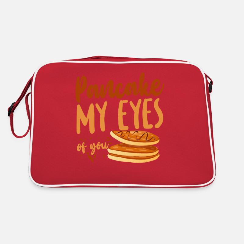 Pancake Lover Kids Valentines Day Retro Tasche