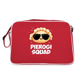 Escouade de Pierogi Polonais Pierogi - Sac Retro - rouge/blanc - Dos