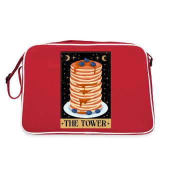 Amoureux des crêpes Les enfants La Tour - Sac Retro - rouge/blanc - Dos