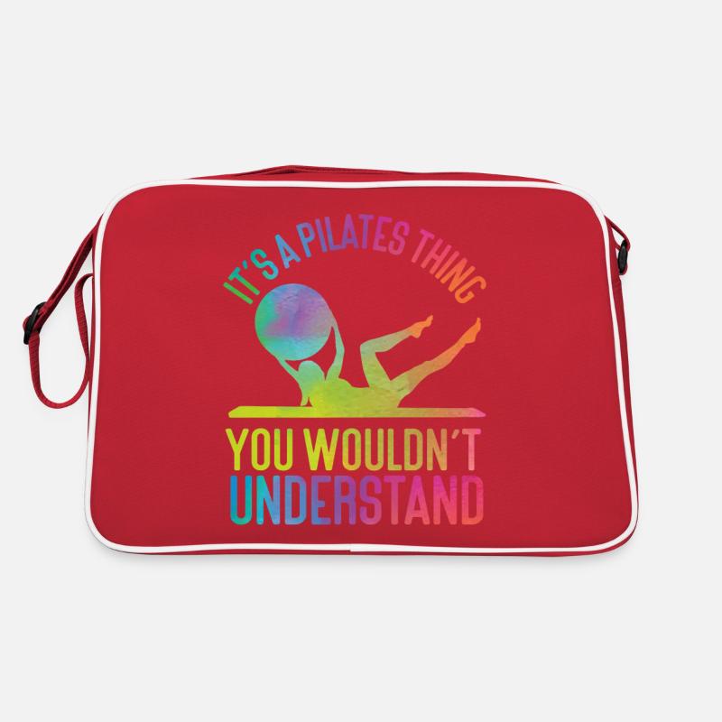 Pilates Instructor Teacher Retro Tasche