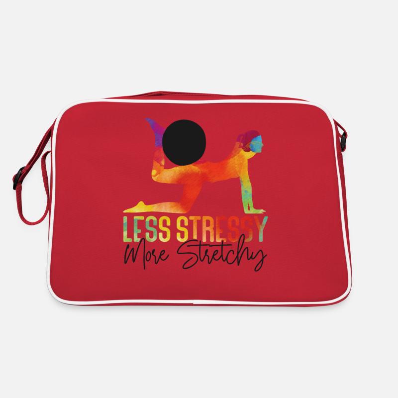 Pilates Instructor Teacher Pun Retro Tasche