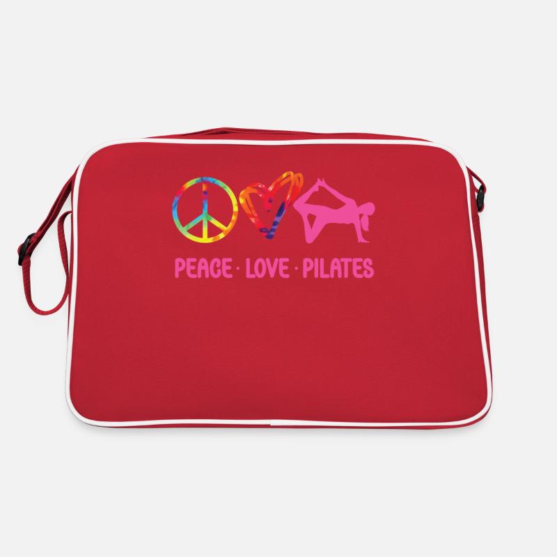 Pilates Instructor Teacher Tie Dye Retro Tasche