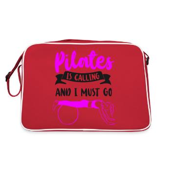 Instructeur de Pilates Professeur de Pilates - Sac Retro - rouge/blanc - Dos