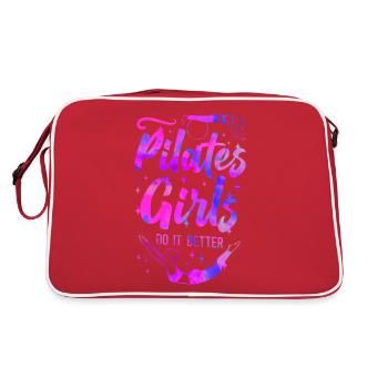 Instructeur de Pilates Professeur de Pilates - Sac Retro - rouge/blanc - Dos