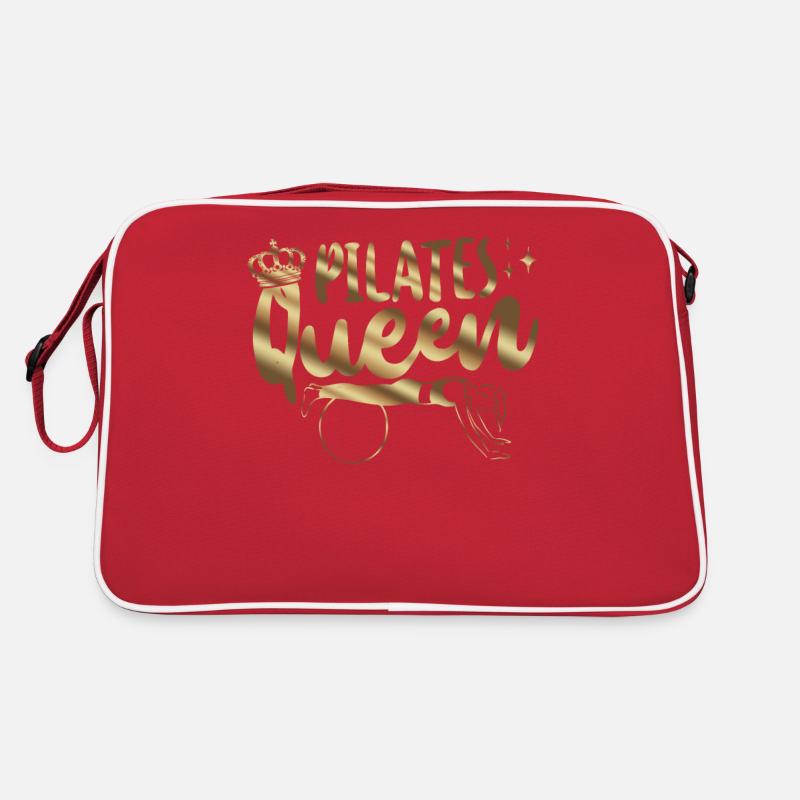 Pilates Instructor Teacher Queen Retro Tasche