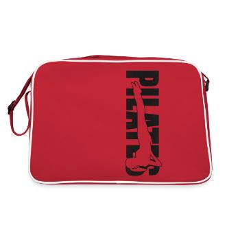 Instructeur de Pilates Professeur de Pilates - Sac Retro - rouge/blanc - Dos