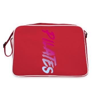 Instructeur de Pilates Professeur de Pilates - Sac Retro - rouge/blanc - Dos
