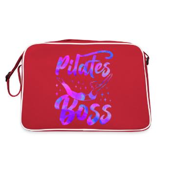 Instructeur de Pilates Professeur de Pilates - Sac Retro - rouge/blanc - Dos