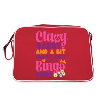 Bingo Player Classy Sassy And A - Retro Bag - red/white - Back