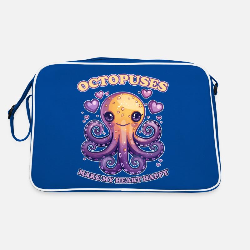 Funny Octopus Cephalopod Squid Gift Retro Bag