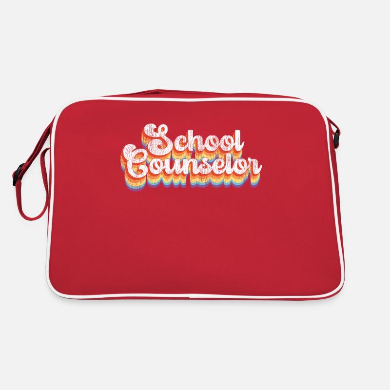 School Counselor Retro Vintage Retro Tasche