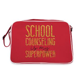 Conseiller scolaire Conseil scolaire - Sac Retro - rouge/blanc - Dos