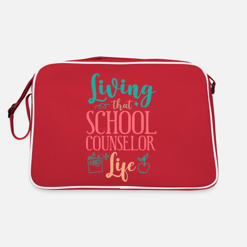 School Counselor Living That Retro Tasche