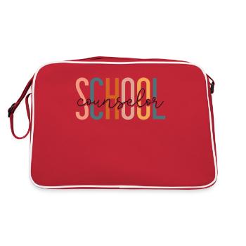 Conseiller scolaire Conseiller scolaire - Sac Retro - rouge/blanc - Dos