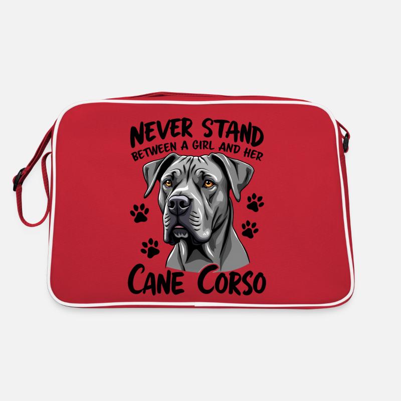 Cane Corso Italiano Cadeau drôle de Cane Corso Sac Retro