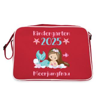 kiKindergarten 2025 Girls Gift Kita 2025 Dek - Retro Bag - red/white - Back