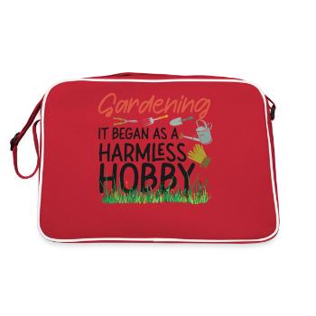 Amoureux des plantes Jardinage Jardinage - Sac Retro - rouge/blanc - Dos