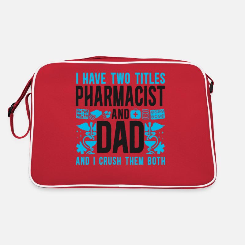 Pharmacy Tech Technician Retro Bag