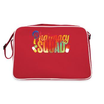 Pharmacy Tech Technician - Retro Bag - red/white - Back