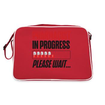 Technicien en pharmacie - Sac Retro - rouge/blanc - Dos