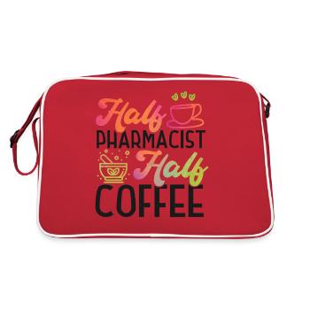 Pharmacy Tech Technician - Retro Bag - red/white - Back