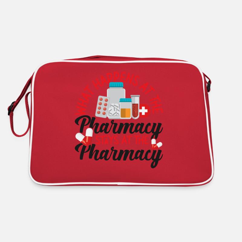 Pharmacy Tech Technician Retro Tasche