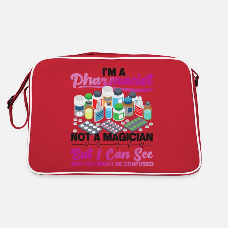 Pharmacy Tech Technician Retro Tasche