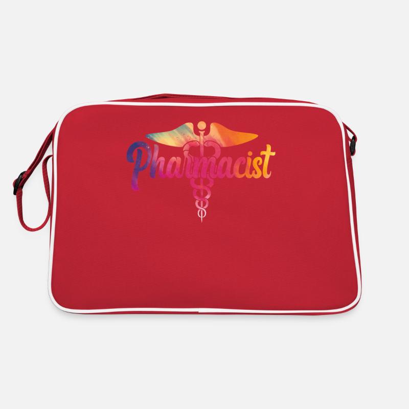 Pharmacy Tech Technician Retro Tasche