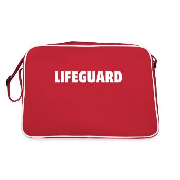 Maître nageur - Sac Retro - rouge/blanc - Dos