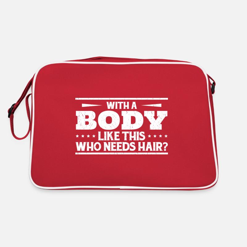 Avec un corps comme celui-ci qui a besoin de cheveux Sac Retro