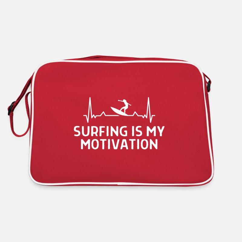 Surfer Surfer Funny Sniffer Cadeau Sac Retro