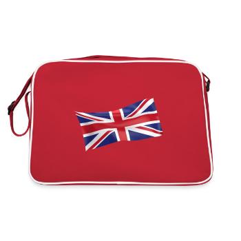 Union Jack UK UK flag flag - Retro Bag - red/white - Back
