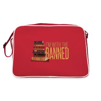 Je suis avec les bannis - Sac Retro - rouge/blanc - Dos